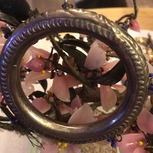 Antique engraved bangle